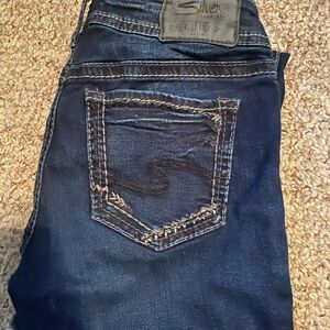 Size 27/31 Silver bootcut jeans